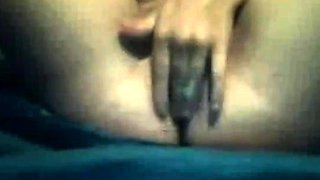 Creamy Pussy Squirts on Webcam