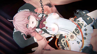 silver Palace - Alf - Maid No. 49 Flamethrower Overheat (clumsy Battle Maid & Hardcore POV Creampie) (4k60fps)  ( Alf )