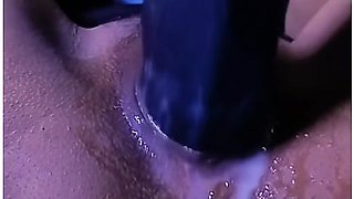 Thai-pussy Jerking In A Big Dildo