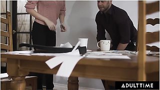 Skye Blue Fucks Her Besties Cheating Fiancee To Cure His Cold Feet! Spanish Subtitles