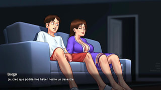 Stepmom is hot All the time fucking the lucky tenant - summertime saga