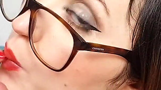 Edging Blowjob Precum Play & Foot Play in Pinup Mules & Vintage Stockings - Dame Olga 1080p (050b)