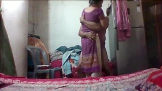 Busty Indian MILF Gets Fucked Hard by Neighbor While Husband Watches