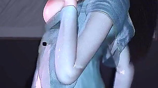 Goddess She’s Got Pixels and She Knows It - 3D Animation Hentai