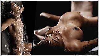 Peachy Alice, Black Angel Xxx And Barbie Rous - Creampie Compilation - Latina Ebony Big Tits Girls Filled With Insane Amounts Of Cum