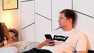 Step Brother Fucked Virgin Step Sister and Cum Inside Her