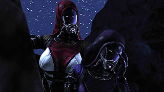 Space Girls Ava & Tali - Futa 3D Animation Rule34