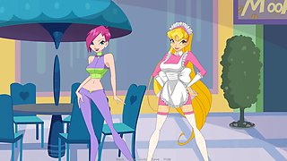 Hentai fun with Loveskysan69real in a wild standing position