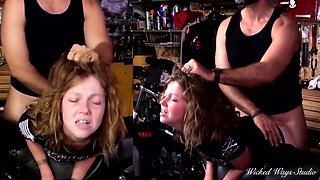 Please Spunk In My Bum Biker Babe Lets Me