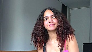 LATINA CHURCH GIRL TEEN thanked me after the FACIAL
