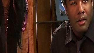 Blacky Sessions_scene_1_sexy Brunette Secretary in Lingerie Wants to Have Interracial Anal Sex with Her Boss.