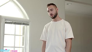 Creampie For My Big Ass Latina MILF Stepmom