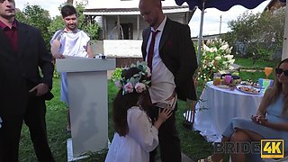 Bride4K. The Secret To A Blessed Marriage Is The Brides Large All-natural Melons