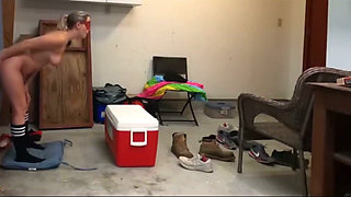Wife's First at Home Gloryhole with a Local Fan