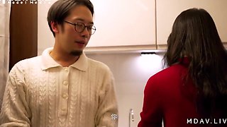 Guessing Games Stop And Both Asian Wives Take Another Mans Cock