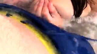 Beautiful brunette with big boobs jerk off instrucions
