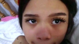 Thinyone - Asian Elite School Girl got Fucked by her Fo