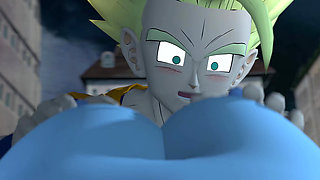 Stepson Gohan Fucking Zangya - Dragon Ball Z Animation