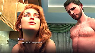 Penalty, anal sex, 3d animation