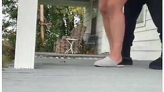 Neighbors Came Home Early And Almost Caught Fat Booty Wife Having Affair With Bbc