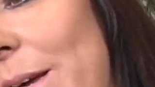 Hairy Pussy Slutty Brunette MILF Sucking My Big Hard Cock Vol 1