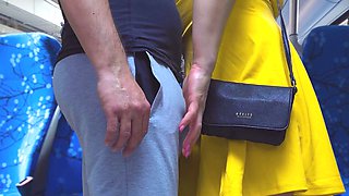 Almost Seen by Bus Passenger when She Helped a Stranger To