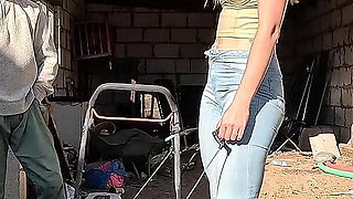 Blue Clogs & Cold Mower Cranking Struggle After Winter