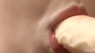 Repeatedly Begging to Suck Stepdaddy's Cock
