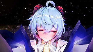 Genshin Impact - Slutty Ganyu Ntr Sex - 3D Hentai Animations