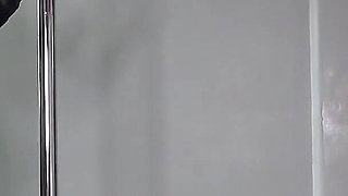 Lucy's Kinky Wetsuit Gas Mask Strip & Cum Pole Dance