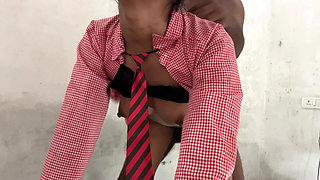 Indian Desi college Girl Doggy Style Sex