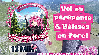 Paragliding Flight & Mischief in the Forest