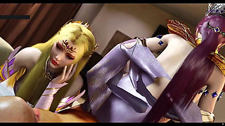 Virtual Goddess of Endless Desire Glow - 3D Animation Hentai