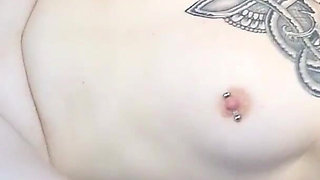 The nasty Xenia cum bitch has her hole plugged in a bukkake orgy - Part 2