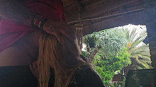 18 Year Old Sucking Cock Outdoor at Holiday Resort