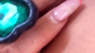 Sunny_Kerss gets her holes filled in close-up POV