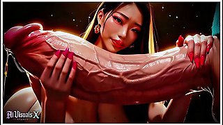 Asian Interracial Fantasy - Thick Korean Babes [4k Ai Generated]