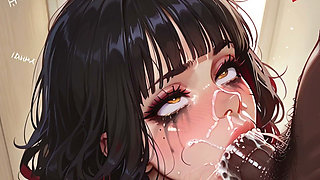 Anime Hotwife BBC - Every Married White Slut Deepthroats a Thick Black Cock