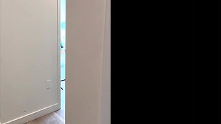 The husband checked howl his wife was doing sports at the fitness center with a personal trainer, and the result was amazing