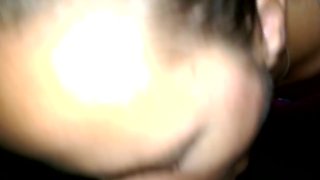 Hotwife sucking huge cock in front of cuck hubby